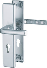 HOPPE Schutzgarnitur London 113/2221A/2440 Aluminium F2 für Abschlusstüren