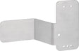 DENI Abdeckung für verdeckte Montage L125xB180mm – Edelstahl für Panikstange links