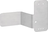 DENI Abdeckung für verdeckte Montage L125xB180mm – Edelstahl für Panikstange links