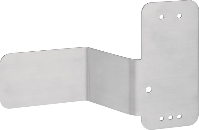 DENI Abdeckung für verdeckte Montage L125xB180mm – Edelstahl für Panikstange links