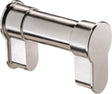 NORDWEST Universal-Blindzylinder 153215 für Türdicken 50-76 mm, vernickelt, für Feuer- und Rauchschutztüren