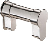 NORDWEST Universal-Blindzylinder 153215 für Türdicken 50-76 mm, vernickelt, für Feuer- und Rauchschutztüren