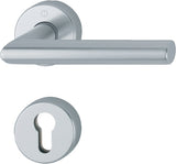 HOPPE Feuerschutz-Rosettengarnitur Amsterdam FS-1400/42H/42HS Aluminium F1 DIN L/R