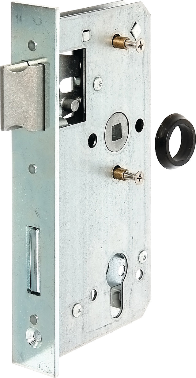 GAH Ersatzschloss für 30-mm-Schlosskasten, verzinkt, DIN L/R, Stulp 24 mm
