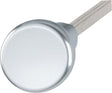 HOPPE Knopfdrückerpaar 54/54 Aluminium F1 drehbar Vierkant 8 mm für Zimmertüren