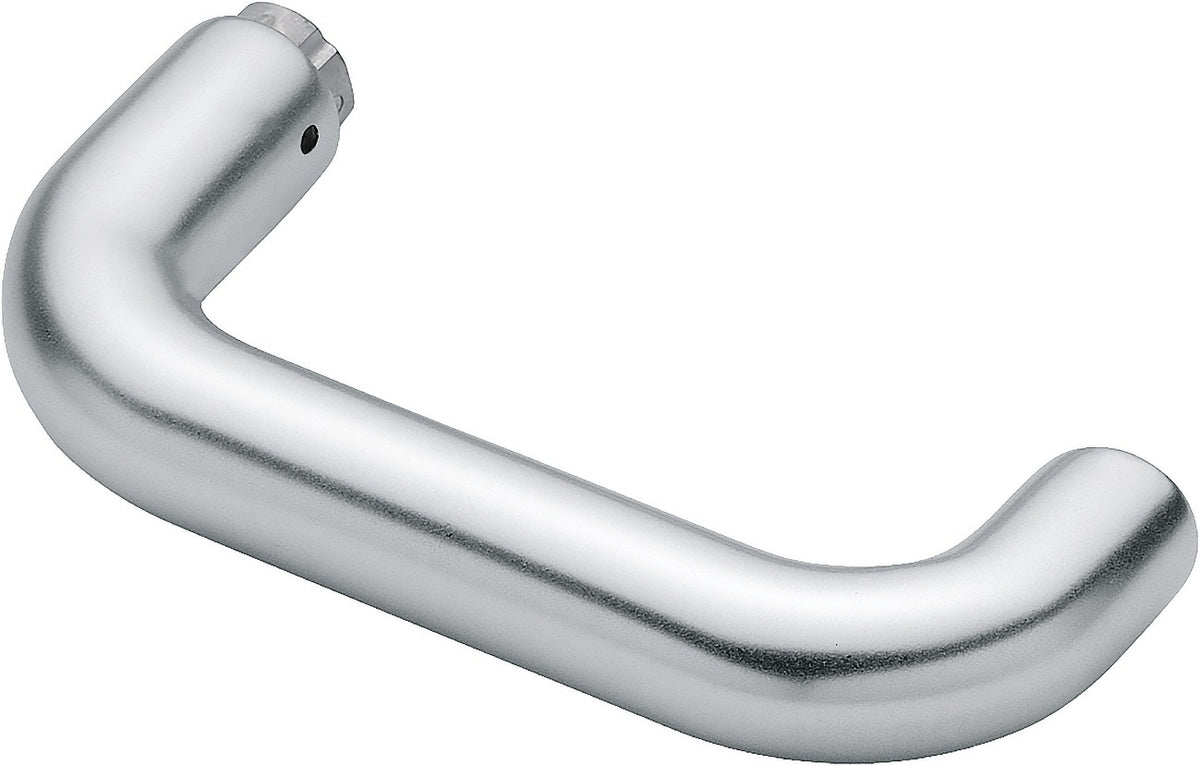 HOPPE Türdrückerlochteil Paris 138L Alu F2 neusilberfarbig 8 mm Vierkant DIN L/R