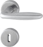 HOPPE Rosettengarnitur Verona E1800Z Edelstahl F69 DIN L/R – Objekt-Türgriff