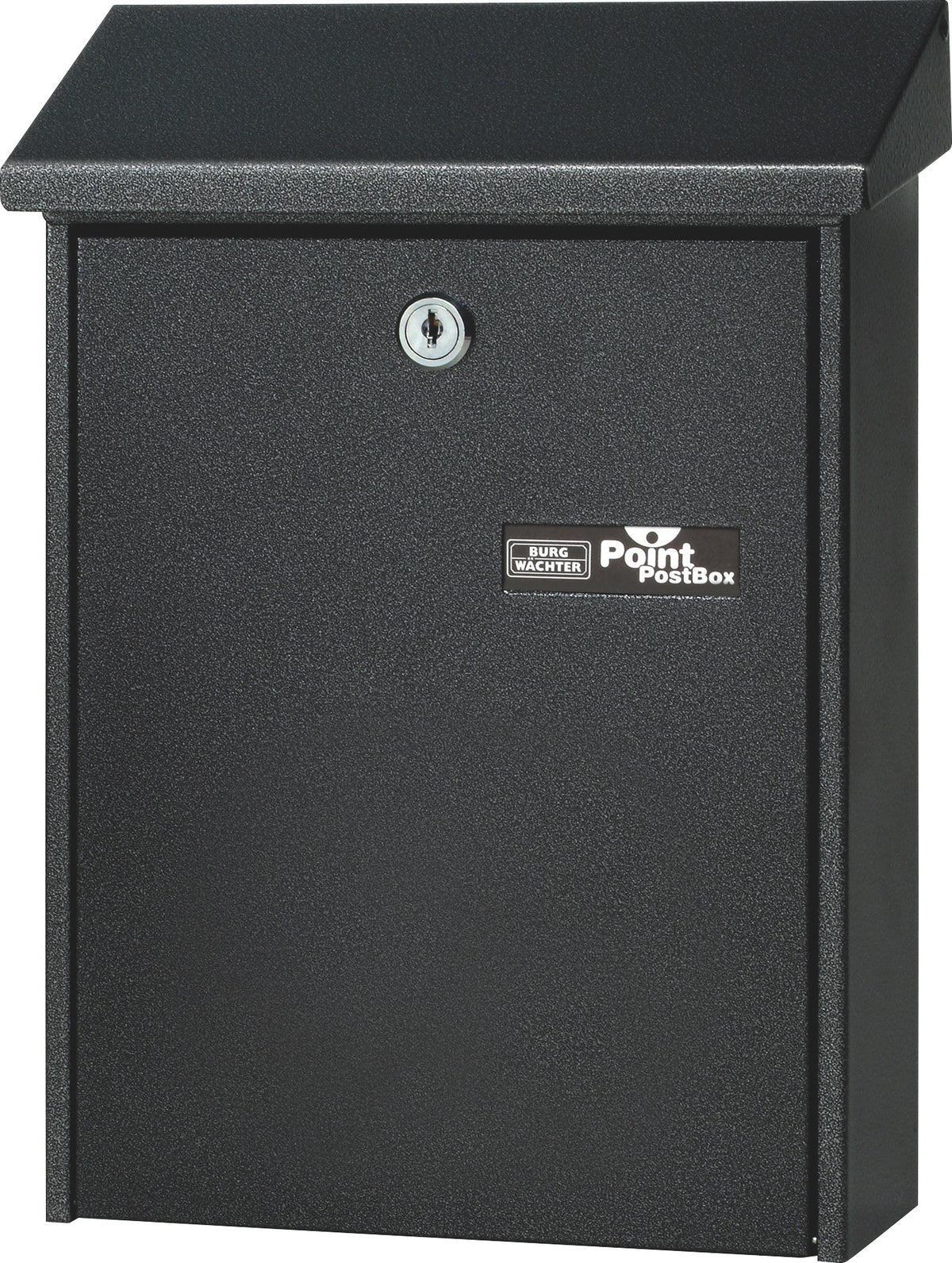 BURG-WÄCHTER Briefkasten Daily 5861 W – Stahl, DIN B5 Einwurf, weiß, 305 x 225 x 75 mm