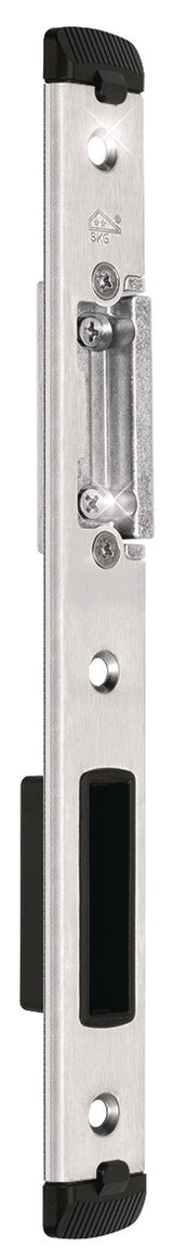 FUHR Schließteil Falle/Riegel F-St. 33 mm links silberfarbig für Mehrfachverriegelung 855GL