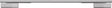ASSA ABLOY Gleitschienentürschließer-Set DC 700 G-CO EN 3-6 silber für 2-flügelige Türen