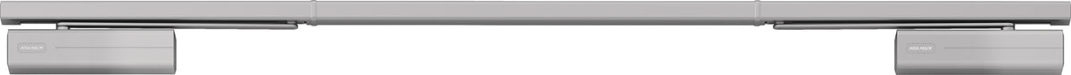 ASSA ABLOY Gleitschienentürschließer-Set DC 700 G-CO EN 3-6 silber für 2-flügelige Türen