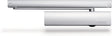 GEZE Türschließer-Set TS 5000 N Ecline silber EN 3-5 mit Gleitschiene und Montageplatte