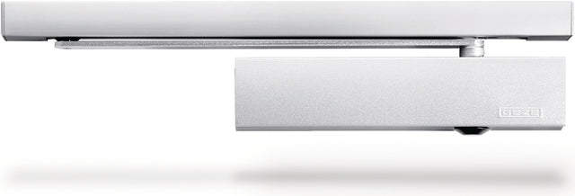 GEZE Türschließer-Set TS 5000 L-E Ecline silber EN 3-5 mit elektromechanischer Feststellung