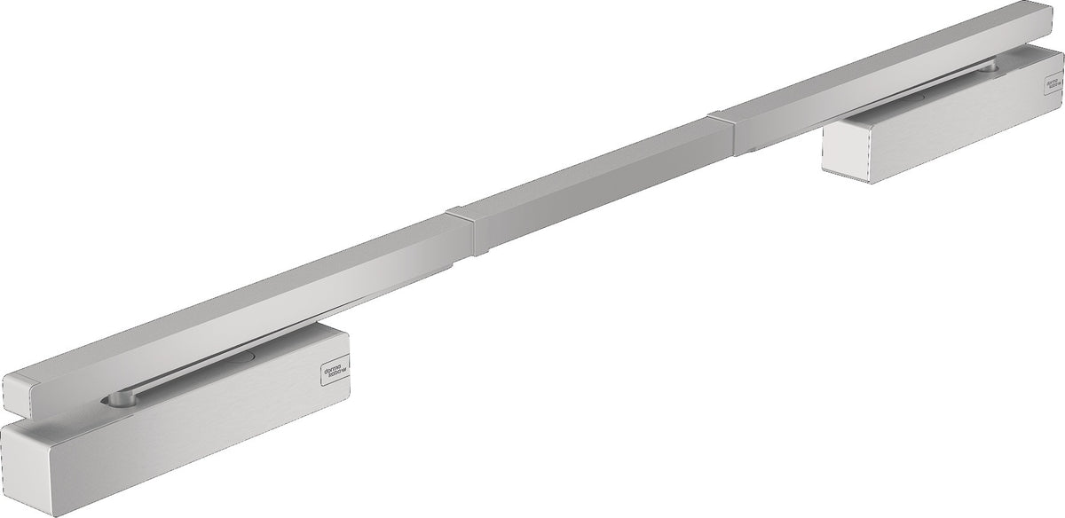 DORMAKABA Türschließer-Set TS 98 GSR/V EMF-2 XEA – Gleitschienen-Türschließer EN 1-6, silber, Montage Bandseite