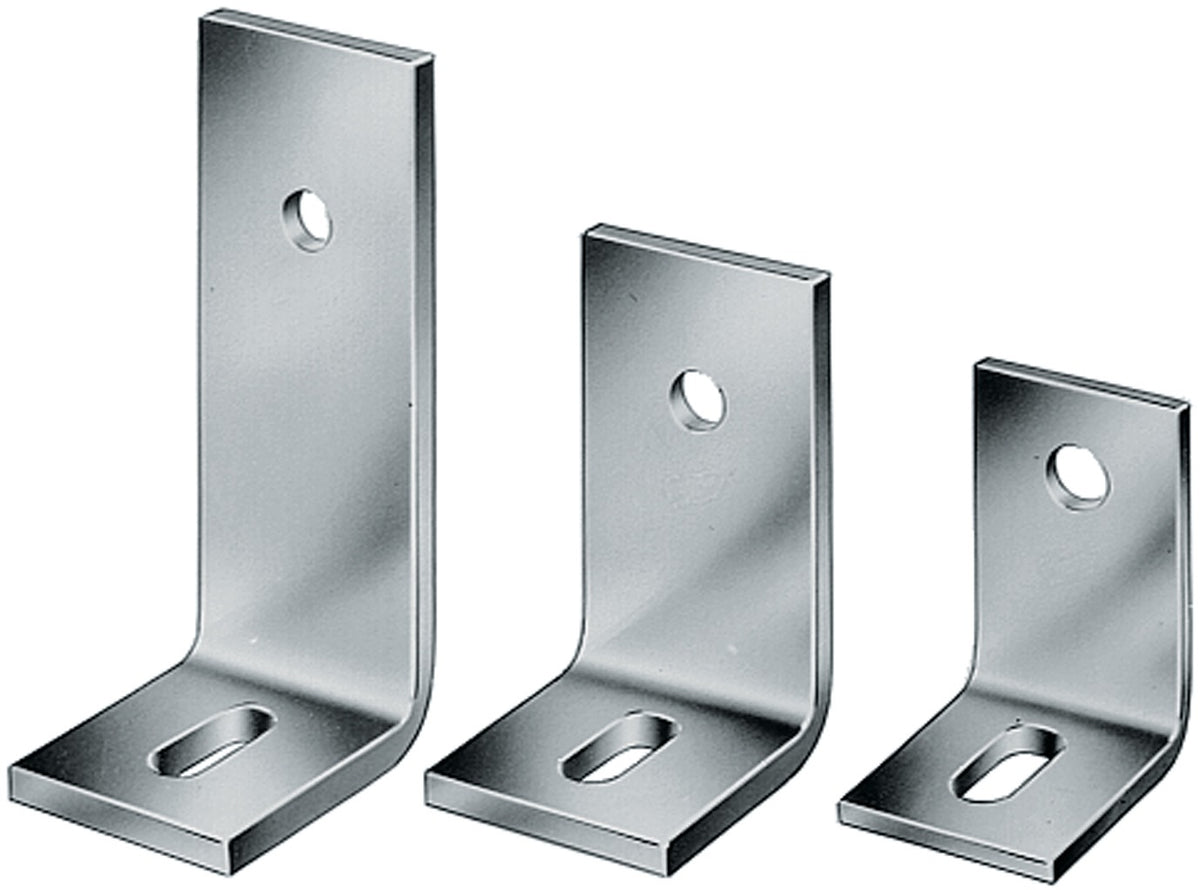 SIMPSON STRONG TIE Betonwinkel ABL 10014 G-B – Feuerverzinkter Stahl, 100x75 mm, 8 mm Stärke