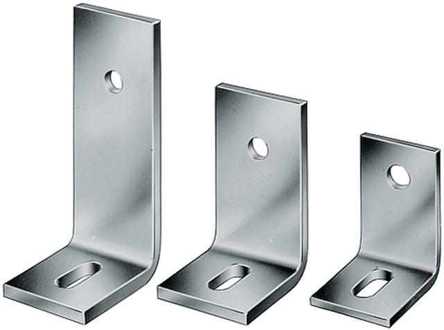 SIMPSON STRONG TIE Betonwinkel ABL 10014 G-B – Feuerverzinkter Stahl, 100x75 mm, 8 mm Stärke