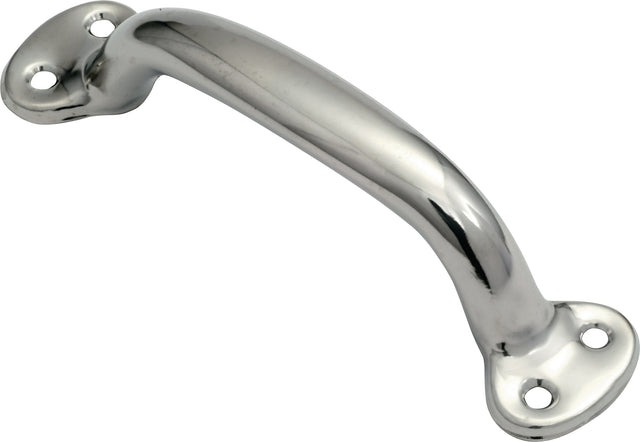 M-Beschläge Hohlgriff 88 mm Stahl vernickelt mit 4 Löchern – Türgriff