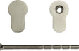 Blindzylinder-Set für Türdicken 35-110 mm von SCHNEGEL – Aluminium Druckguss, kürzbar