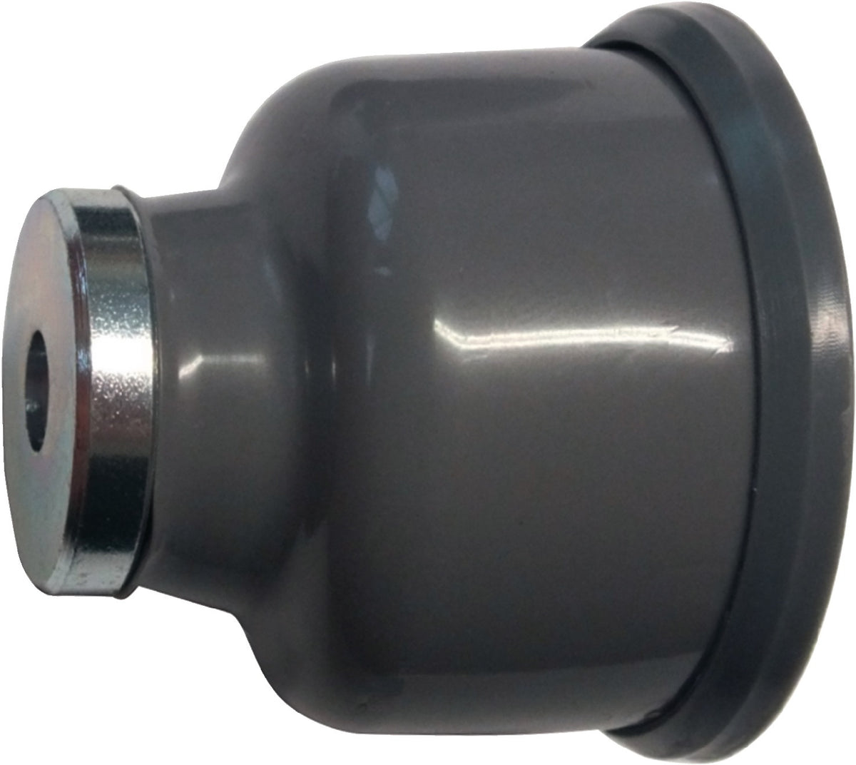 SCHNEGEL Magnettürfeststeller 011/573/1 – Höhe 54 mm, braun, Dübelmontage, Haftkraft ca. 20 kg