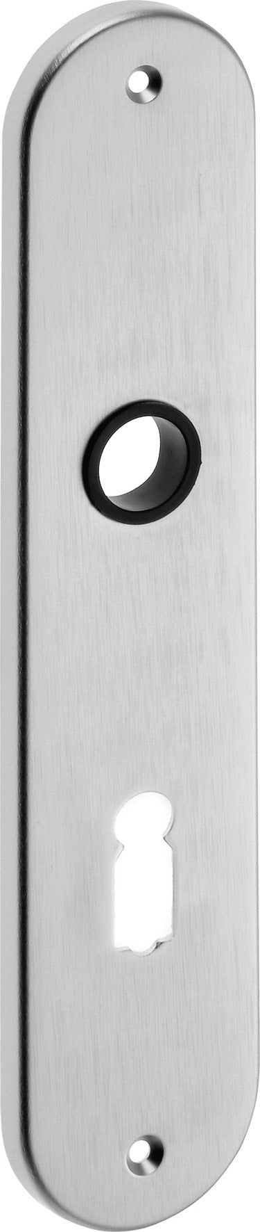 EDI Renovierschild 206 Z Edelstahl oval 250 mm Entfernung 72 mm – 2 Stück
