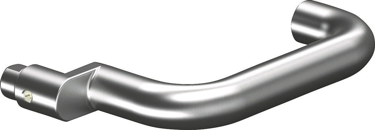OGRO Profiltürdrückerlochteil 8100A AL Aluminium F1 8 mm gekröpft