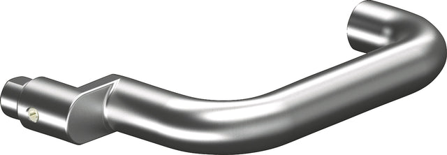 OGRO Profiltürdrückerlochteil 8100A AL Aluminium F1 8 mm gekröpft