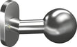 OGRO Profiltürknopf 3548V/6620 AL – Fester Kugelknopf, Aluminium F1, DIN links/rechts