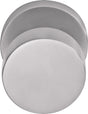 OGRO Feuerschutzflachknopf 3020/6500 AL FS – Aluminium F1, Rundrosette, Vollblatt, feststehend