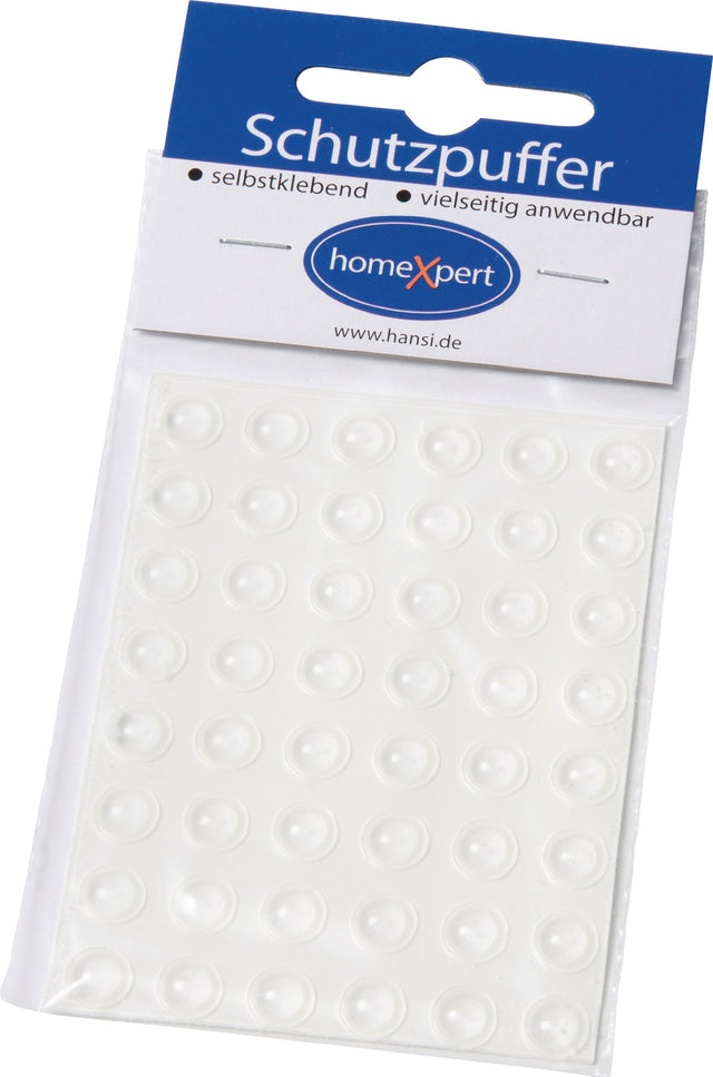 HANSI-Siebert Schutzpuffer Clear 6,4 mm – Selbstklebende transparente Linsenpuffer