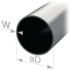 silberfarbig / 20 mm / 0,8 mm