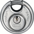 ABUS Zylindervorhangschloss 24IB/50 Edelstahl verschiedenschließend – Korrosionsschutz
