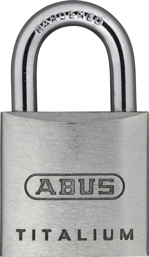 ABUS Zylindervorhangschloss 64TI/20 Titalium – 20 mm Schlosskörper, verschiedenschließend