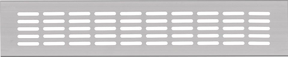 LM-Stegblech 3070 von HOJU – Aluminium 1,5 mm, 500 x 100 mm, Schlitze 30x5 mm