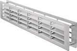 HOJU Badezimmerlüftung 9083 L 500 x 100 mm Aluminium Türlüftung