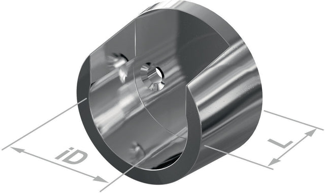 Schrankrohrlager 11069 von PG – Kunststoff, silberfarbig, für Wandmontage, Ø 20 mm