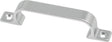 HERMETA Handgriff Aluminium 112 mm – eloxiert, 2 Schraublöcher, C2C-zertifiziert