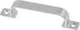 HERMETA Handgriff Aluminium 112 mm – eloxiert, 2 Schraublöcher, C2C-zertifiziert