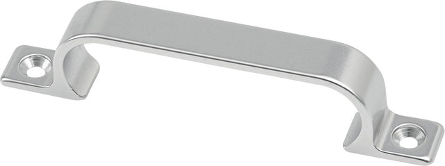 HERMETA Handgriff Aluminium 112 mm – eloxiert, 2 Schraublöcher, C2C-zertifiziert