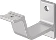 Handlaufträger 3551 von HERMETA – Aluminium, gerade Auflage, eloxiert, DIN 18040
