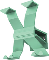 Haarmann Wandgarderobe Aluminium 4 Haken tiefschwarz 170 mm – 100 % Recycling