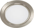 L&S LED Einbauleuchte Chip Warmweiß 12 V 4 W Einlass-Ø 58 mm Edelstahloptik
