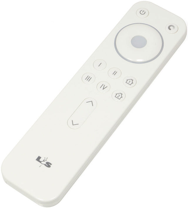 L&S LED Funkfernbedienung Serie Frankfurt 4-Kanal Weiß – Dimmfunktion & Farbtemperatursteuerung