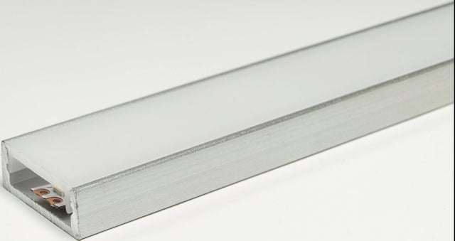 LED Leuchtenprofil Paris Nutmaß 18x7 mm Einbau Aluminium EV1 von L&S