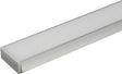 L&S Leuchtenprofil Set Paris Einbau 18x7 mm Aluminium/Kunststoff EV1/Gefrostet