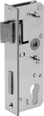 AMF Schloss 143U DIN L/R PZW Dornmaß 40 mm verzinkt für Schiebtor-Schlosskasten 141U