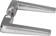 AMF Türdrückerlochteil 465L Leichtmetall F1 silberfarbig Vierkant 8 mm