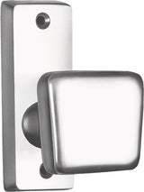 AMF Türknopf 495 Leichtmetall F1 silberfarbig, fest/drehbar, 47 x 45 mm, DIN links/rechts