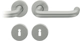 FSB Rosettengarnitur 12 1070 Aluminium U-Form DIN L/R mit Knopf – ASL-Technik