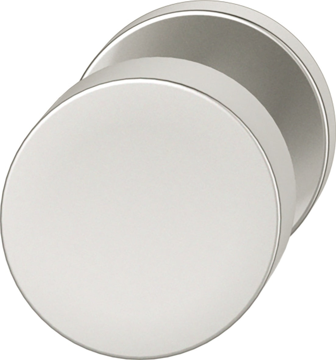 FSB Türknopf 23 0829 03400 Aluminium naturfarbig mit M12 Aufnahme und Rosette ASL