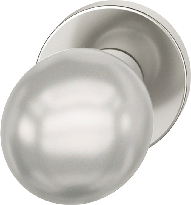 FSB Türknopf 23 0802 03400 Aluminium naturfarbig M12 Aufnahme gerade